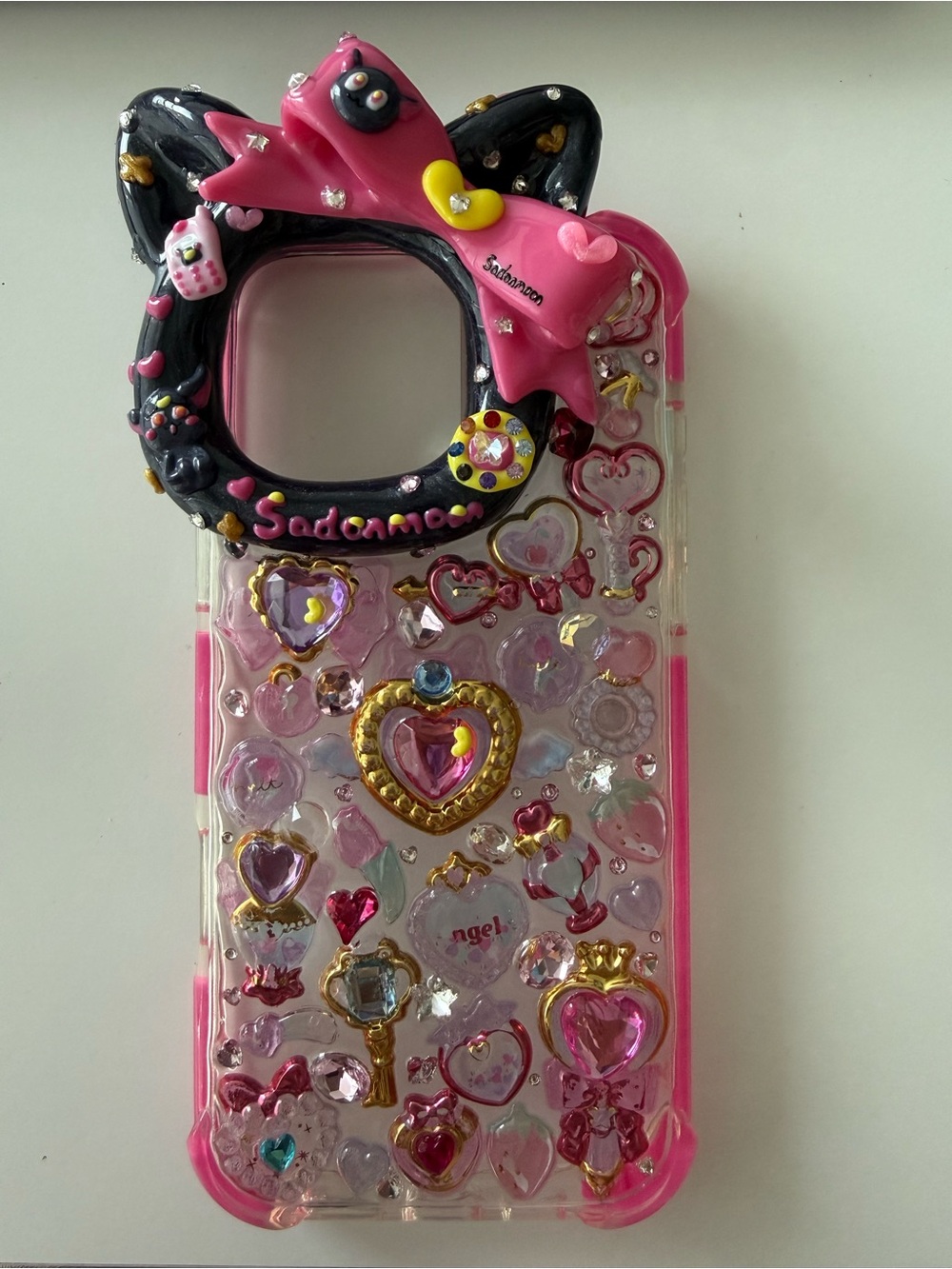 Handmade Sadonmoon iPhone 16 Pro Max Case – Like New 🌸✨